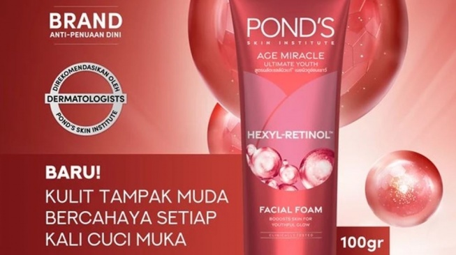 Sabun muka anti aging untuk usia 40 tahun ke atas. (Shopee)