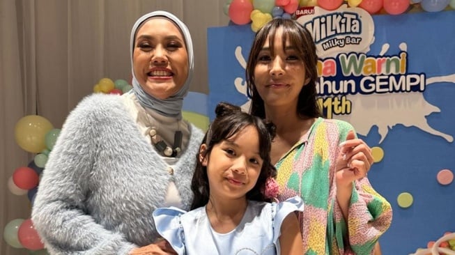 Keseruan ulang tahun ke-11 Gempita Nora Marten [Istimewa]