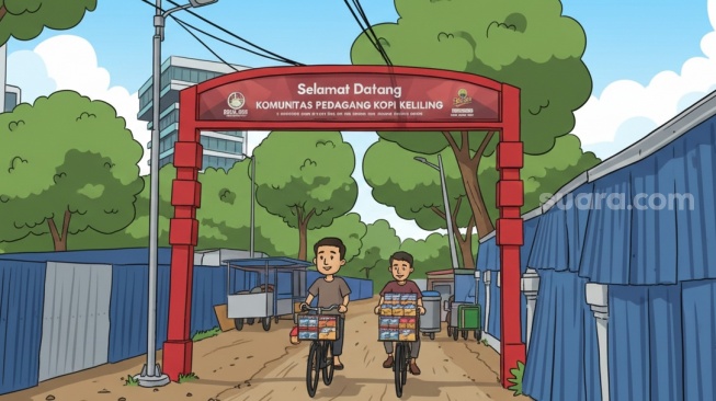 Kampung Starling: Riuh Rendah 'Dapur' Kafein Ibu Kota yang Terjepit Beton dan Janji Politik