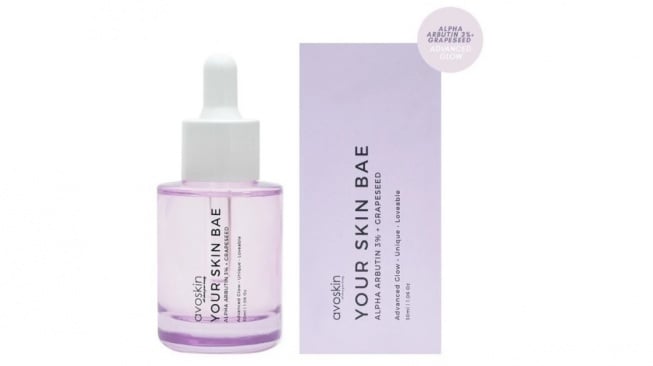 Serum Avoskin Your Skin Bae Alpha Arbutin (Shopee)