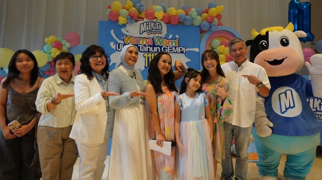 Meriah dan Penuh Warna, Pesta Ulang Tahun ke-11 Gempi Anak Gisella Anastasia Curi Perhatian