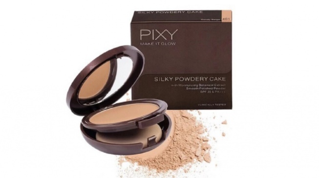 PIXY Make It Glow Silky Powdery Cake (Shopee)