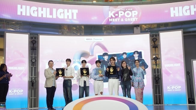 Meet and Greet Highlight di Lotte Mall Jakarta, Minggu, 18 Januari 2026 siang. [dok. Korea 360]