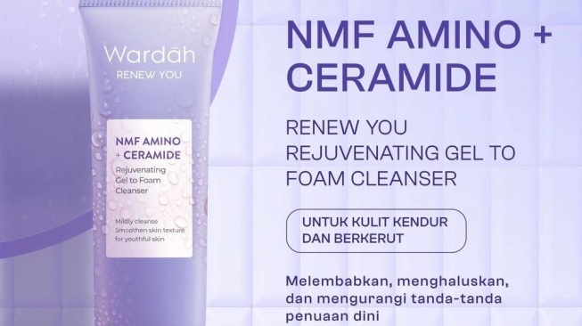 Sabun muka anti aging untuk usia 40 tahun ke atas. (Shopee)