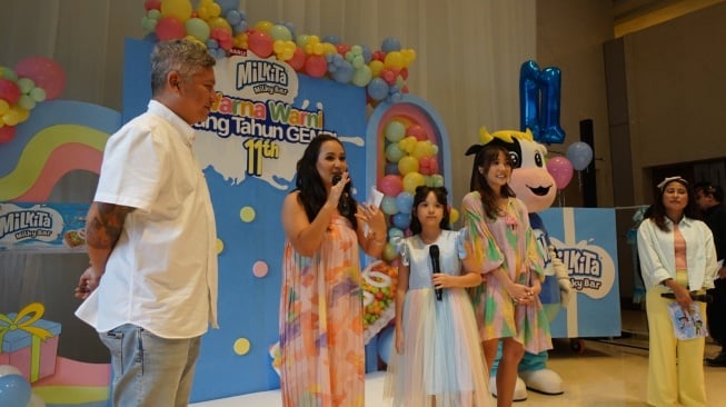 Keseruan ulang tahun ke-11 Gempita Nora Marten [Istimewa]