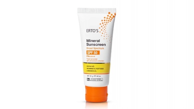 Erto's Mineral Sunscreen SPF 50 PA+++ (Shopee)