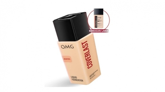 OMG Oh My Glam Coverlast Liquid Foundation (Shopee)