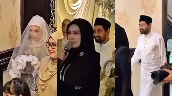 Viral Video Mualem Duduk di Pelaminan Bersama Pengusaha Malaysia, Gubernur Aceh Menikah Lagi?