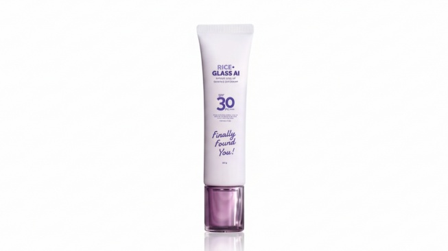 Finally Found You! RICE+ Glass AI Hybrid Tone-Up Essence Day Cream SPF 30 PA++++