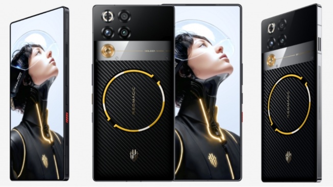 Red Magic 11 Pro Golden Saga Edition, Desain Serat Karbon dan Sistem Pendingin Lapis Emas