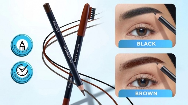 Pensil alis murah. (Shopee)