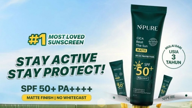 Sunscreen untuk Kulit Bruntusan. (Shopee)