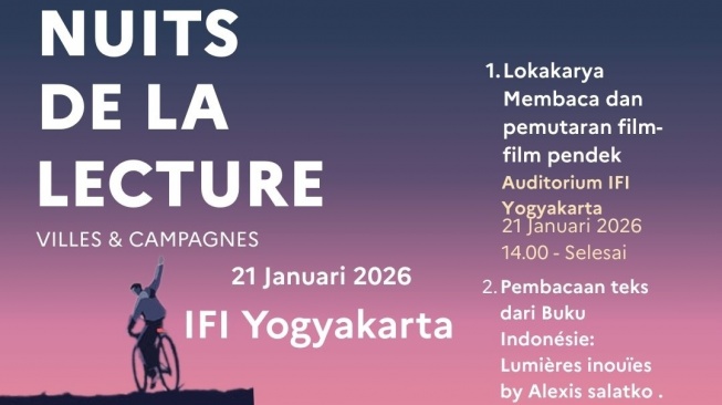 Nuits de la Lecture 2026 Resmi Digelar, Rayakan Literasi Lewat Tema Kota dan Desa