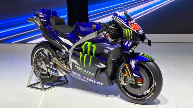 Motor YZR M1 Tunggangan Alex Rins untuk  MotoGP 2026. (Foto: SUARA.COM/Manuel Jeghesta)