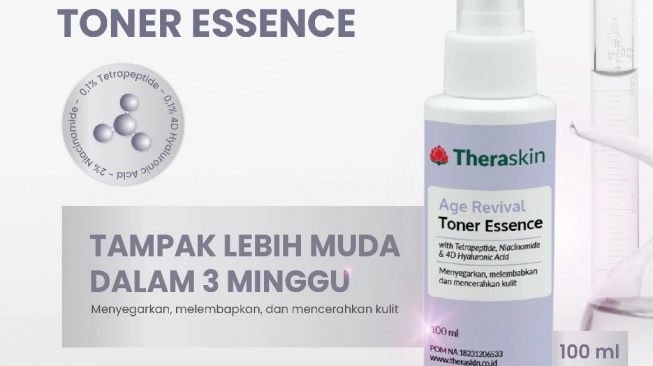 Theraskin Age Revival Toner Essence (Shopee/Theraskin Kosmetika)