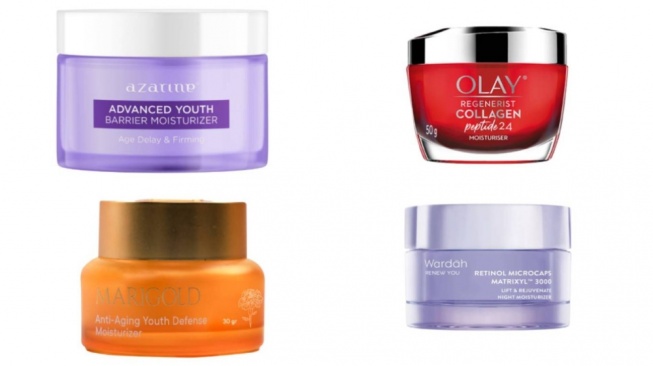 7 Moisturizer untuk Mengencangkan Wajah Usia 55-an, Mulai Rp40 Ribuan