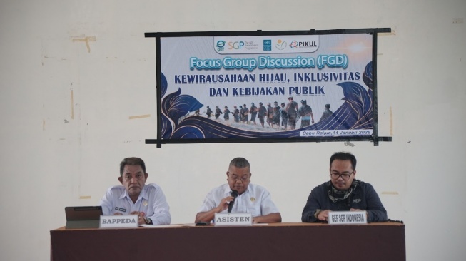 Acara focus group discussion (FGD) digelar GEF SGP Indonesia, Yayasan Pikul dan Pemkab setempat dihelat di Gedung DPRD Kabupaten Sabu Raijua, Nusa Tenggara Timur, Rabu (14/1/2026).