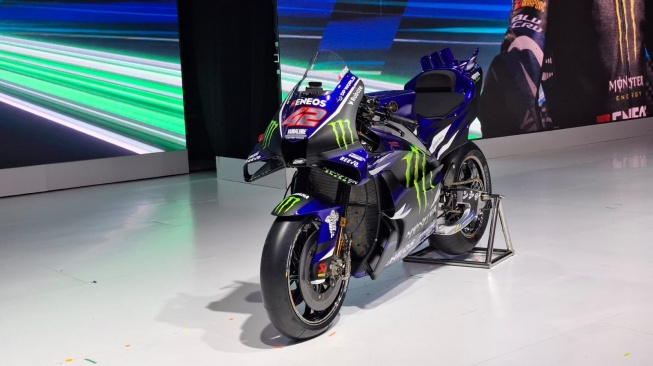 Motor YZR M1 Tunggangan Alex Rins untuk  MotoGP 2026. (Foto: SUARA.COM/Manuel Jeghesta)