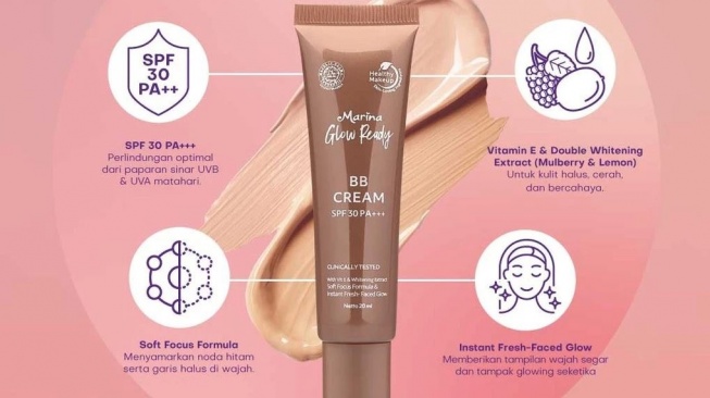 Pilihan produk BB Cream dengan SPF. (Shopee)