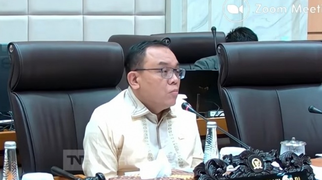 Ketua Komisi VII, Saleh Partaonan Daulay. (tangkap layar/ist)
