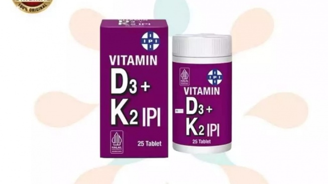 Vitamin D3+K2 IPI (Shopee/Viva Apotek Authorized Store III)