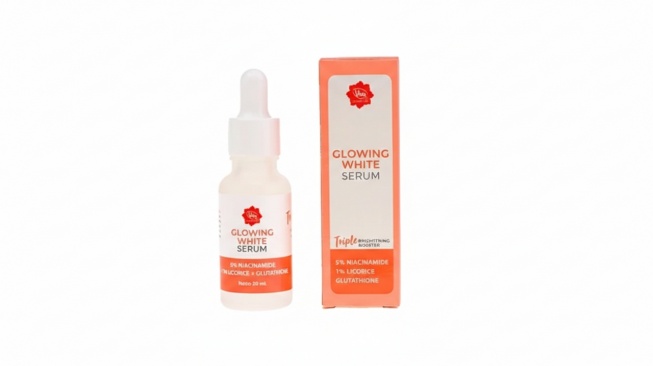 Viva Glowing White Serum with Niacinamide, Licorice & Glutathione