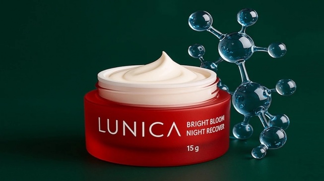 Lunica Bright Bloom Night Recover (Shopee/LUNICA Official Shop)