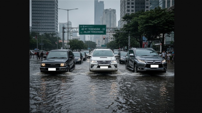 Jakarta Banjir Lagi, Ini 5 Mobil Bekas 'Anti Banjir' Paling Laku Buat Terobos Genangan
