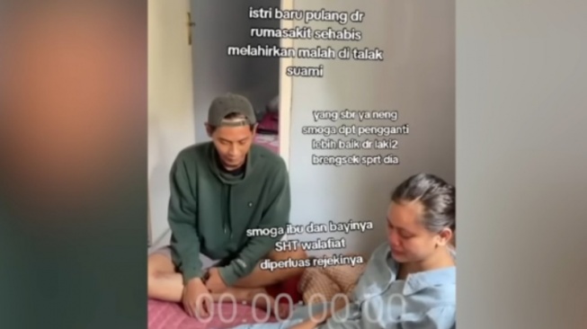 Viral Perempuan Diceraikan Sehari Usai Melahirkan, Suami Balikan ke Mantan