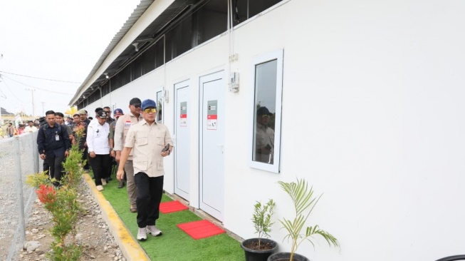 Ketua Satgas Tito Karnavian Pastikan Huntara Pengungsi di Pidie Jaya Layak Huni
