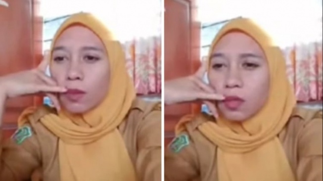 Guru di Gorontalo Ditegur Saat Live TikTok di Jam Kerja, Panik dan Minta Maaf