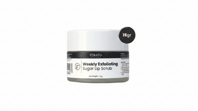 Teratu Beauty Weekly Exfoliating Sugar Lip Scrub