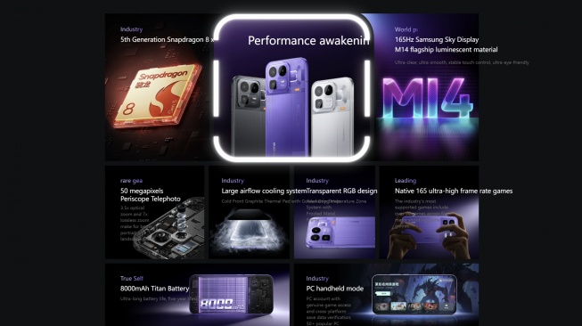 Spesifikasi Realme Neo8. [Realme]