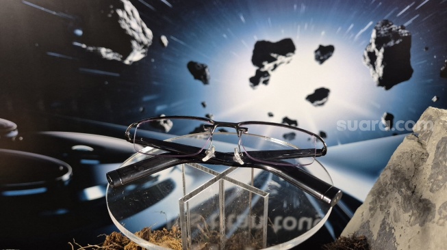 Peluncuran Mijia Smart Audio Glasses di Jakarta, Kamis (22/1/2026). [Suara.com/Dythia]