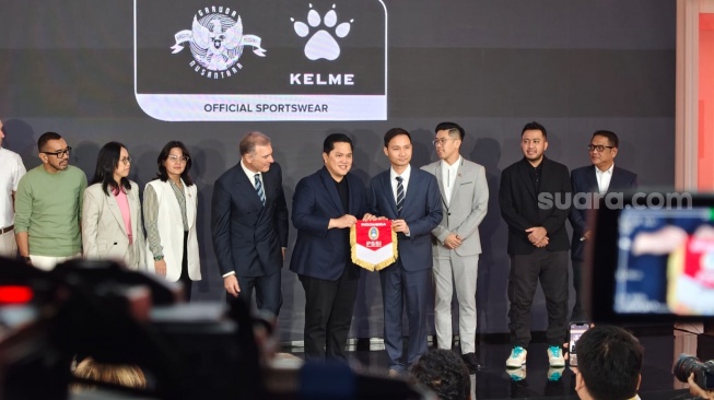 PSSI Resmi Gandeng Kelme Jadi Apparel Timnas Indonesia dan Futsal