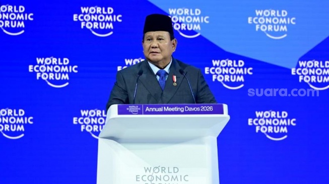 Laporan Suara.com dari Davos: Bicara Investasi, Prabowo Pastikan Supremasi Hukum di Indonesia
