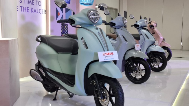Yamaha Grand Filano Hybrid Tampil Semakin Kalcer dengan Pilihan Warna Baru