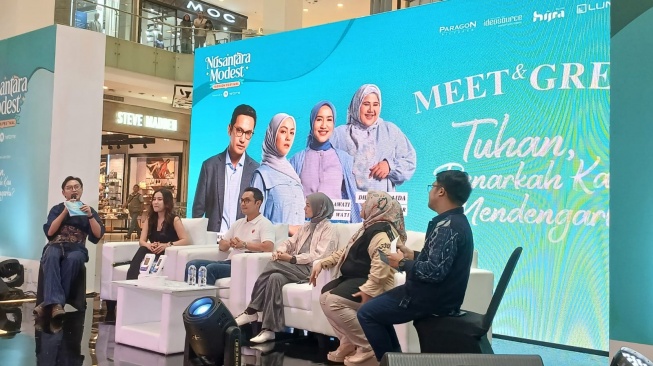 Antusias Penonton Warnai Meet & Greet Film "Tuhan Benarkah Kau Mendengarku?"