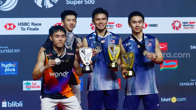 Raymond dan Joaquin Tutup Indonesia Masters 2026 sebagai Runner-up