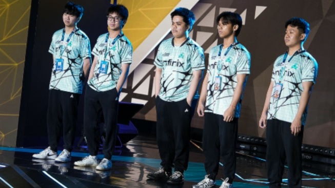 Tim e-sport Aurora Gaming PH. [Instagram/@auroraggmlbb]