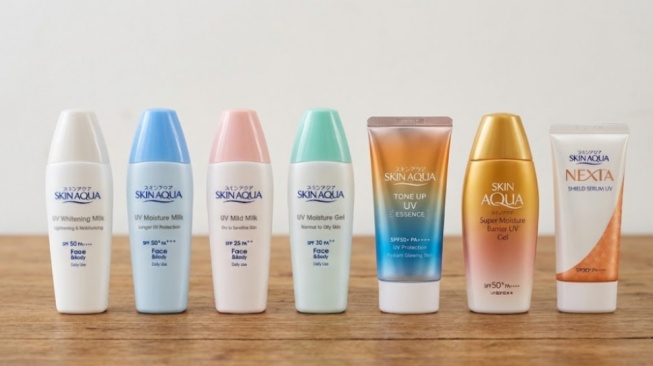 7 Rekomendasi Skin Aqua Sunscreen Terbaik, SPF Tinggi dan Tekstur Ringan