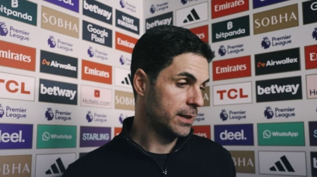 Mental Pemain Arsenal Lemah, Mikel Arteta Berkilah Anak Asuhnya Kelelahan