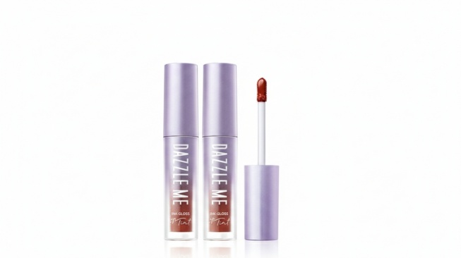 DAZZLE ME Ink-Gloss Lip Gloss Tinted Stain Tint Watery Ink Gel