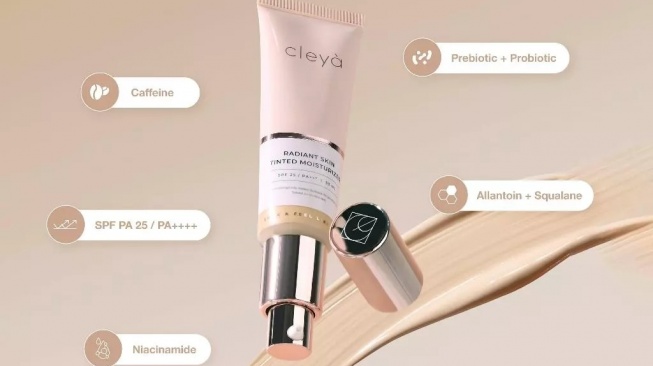 Cleyà Radiant Skin Tinted Moisturizer (Shopee/Cleya Beauty Official Shop)