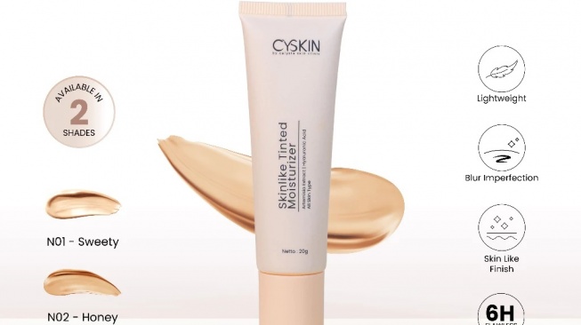 CYSKIN Skinlike Tinted Moisturizer (Shopee/Cyskin by Calysta)