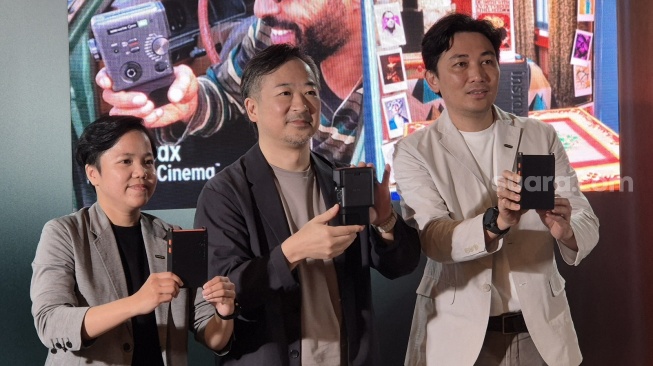 Peluncuran instax mini Evo Cinema dan instax mini Link+ di Jakarta, Rabu (28/1/2026). [Suara.com/Dythia]