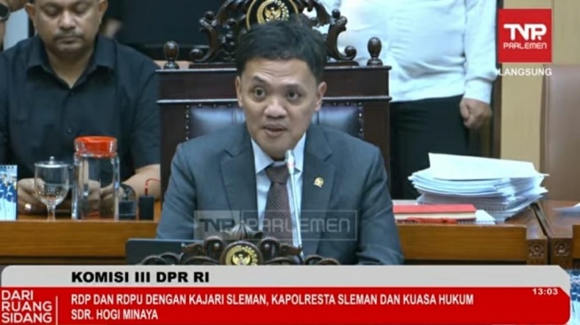 Pesan Tegas Komisi III DPR: Keadilan di Atas Kepastian Hukum, Kasus Hogi Minaya Wajib Dihentikan