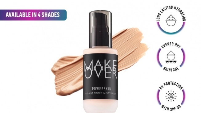 MAKE OVER Powerskin Radiant Tinted Moisturizer (Shopee/Make Over Official Shop)