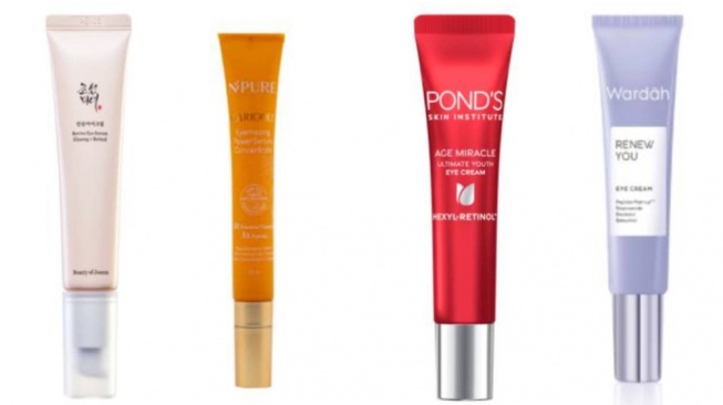 7 Rekomendasi Eye Cream Untuk Hilangkan Kerutan di Bawah Mata Usia 40 Tahun