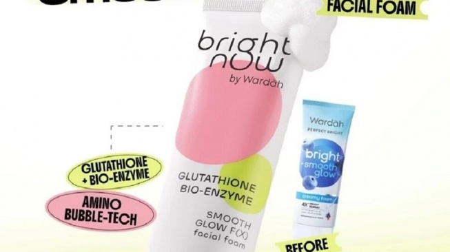 Wardah Perfect Bright dan Smooth Glow Creamy Foam (Shopee/Fleap Mart Official Store)
